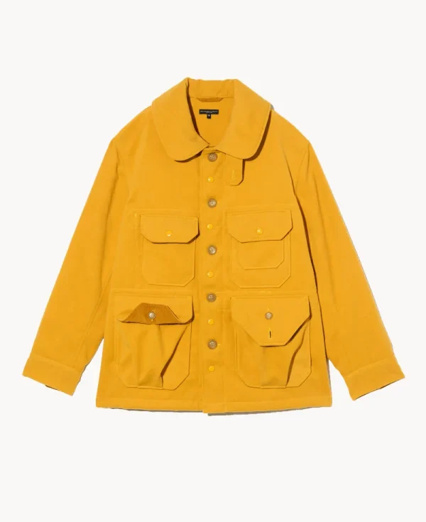ENGINEERED GARMENTS Cruiser Jacket – Gold Fake Melton