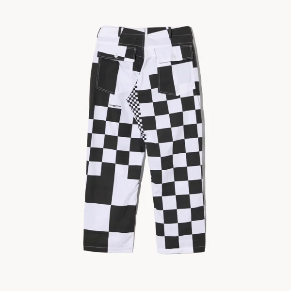 ENGINEERED GARMENTS Fatigue Pant – White Black Checker Ripstop