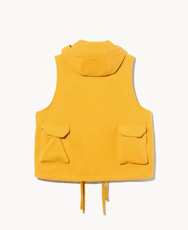 ENGINEERED GARMENTS Field Vest – Gold Fake Melton