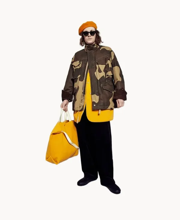 ENGINEERED GARMENTS Cruiser Jacket – Gold Fake Melton