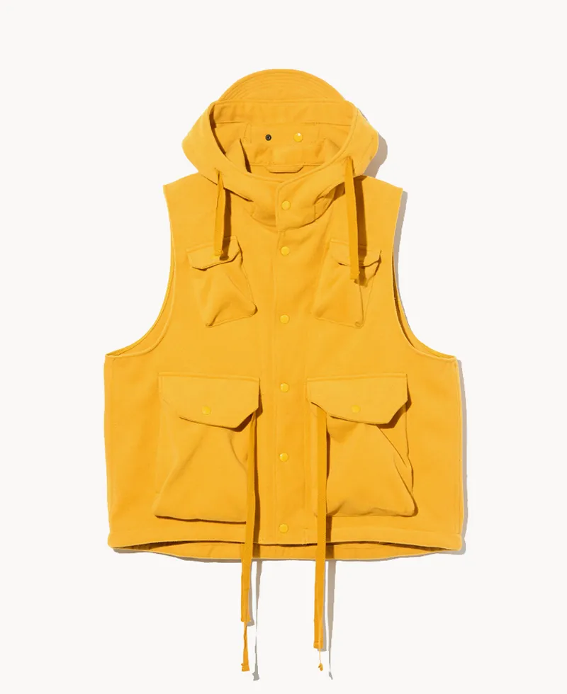 ENGINEERED GARMENTS Field Vest – Gold Fake Melton ENGINEERED GARMENTS Field Vest – Gold Fake Melton