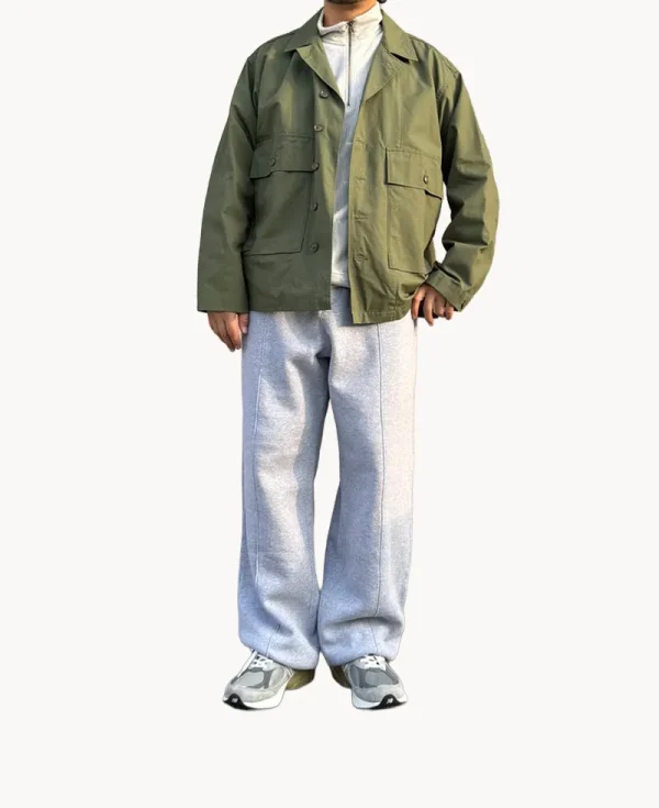 ENGINEERED GARMENTS Knit Leisure Pant – Heather Grey 12oz Fleece