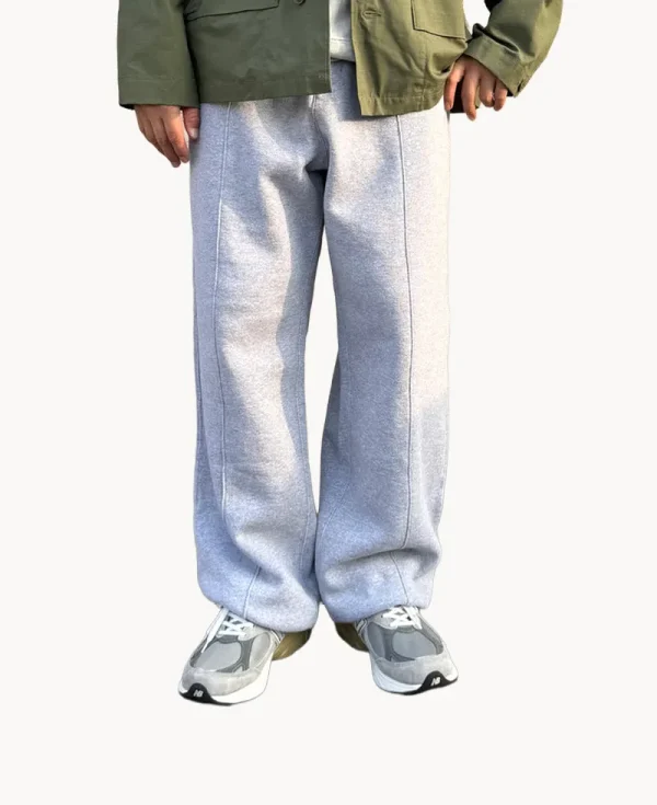 ENGINEERED GARMENTS Knit Leisure Pant – Heather Grey 12oz Fleece