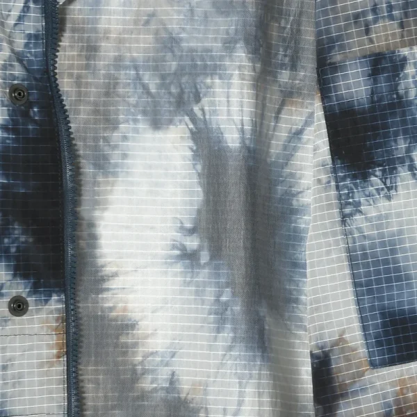 ENGINEERED GARMENTS Lt Parka – Navy Tie Dye Ripstop