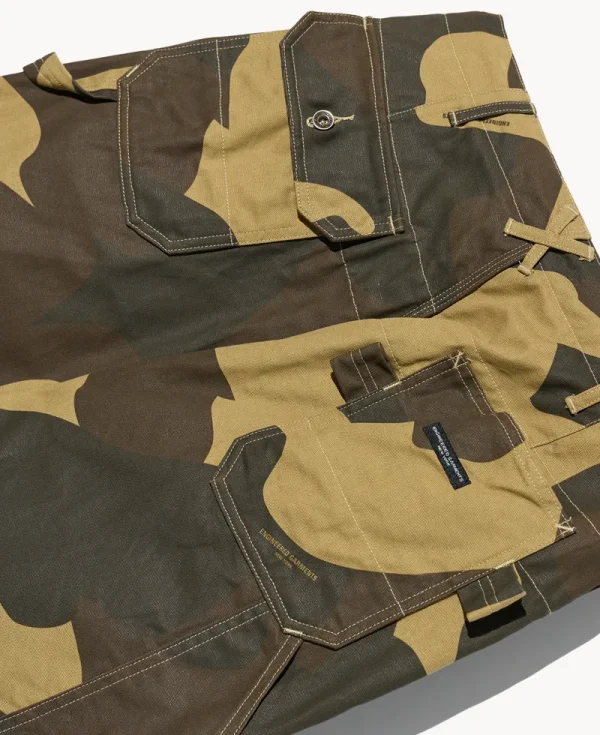 ENGINEERED GARMENTS Painter Pant – Brown Mammouth Duck Camo Canvas
