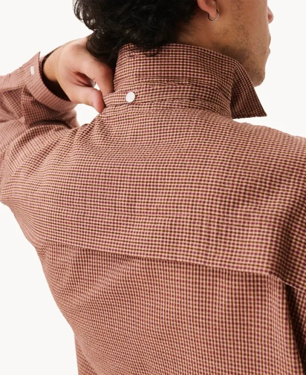 ESTUDIO NIKSEN Bowtton-up Pocket Shirt – Red Checkered