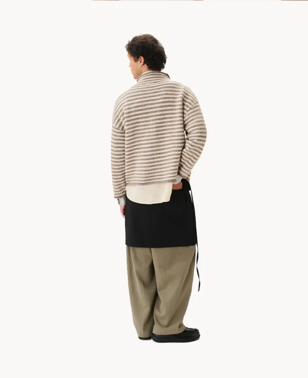 ESTUDIO NIKSEN Cotton Wrap Skirt – Black