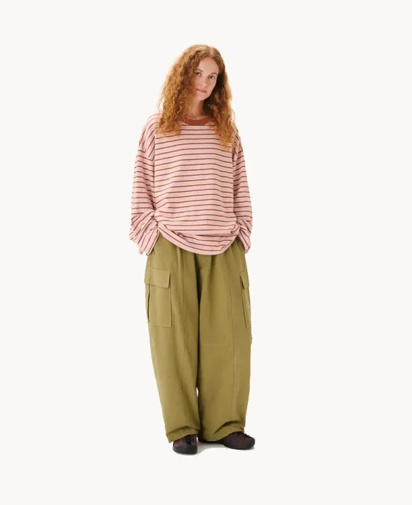 ESTUDIO NIKSEN Longsleeve Stripe Tee – Pink