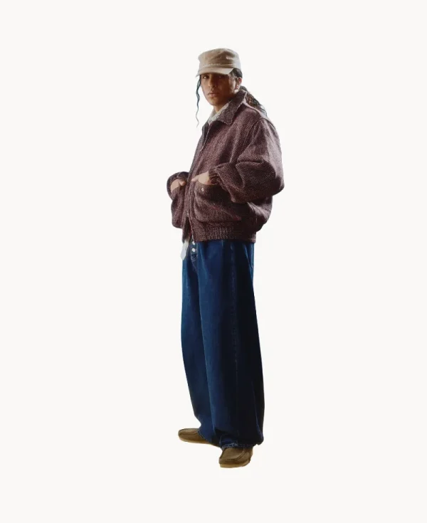 ESTUDIO NIKSEN Side-pleat Big Jeans – Blue