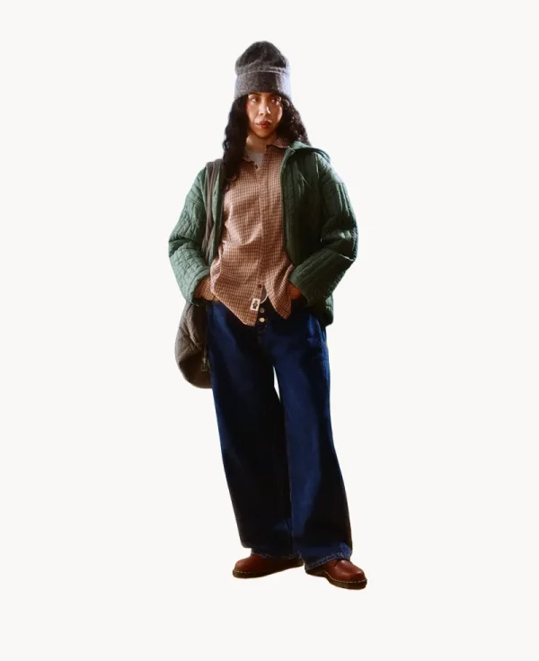 ESTUDIO NIKSEN Side-pleat Big Jeans – Blue