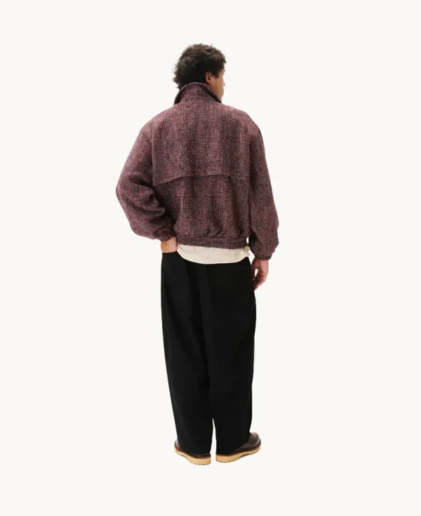 ESTUDIO NIKSEN Tweed Bomber Jacket – Checkered