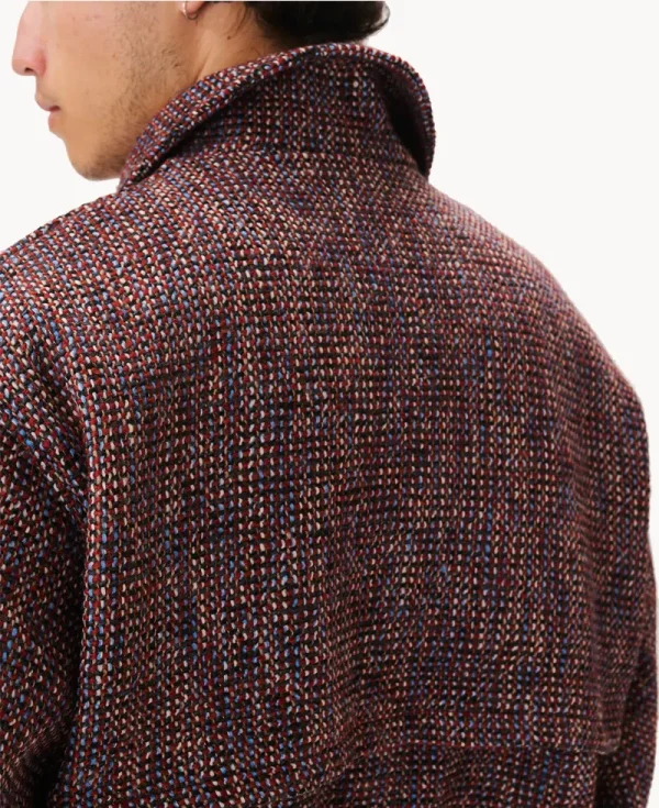 ESTUDIO NIKSEN Tweed Bomber Jacket – Checkered