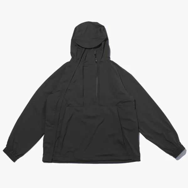 F Ce 20D Nylon Out Seam Smock Jacket – Gray