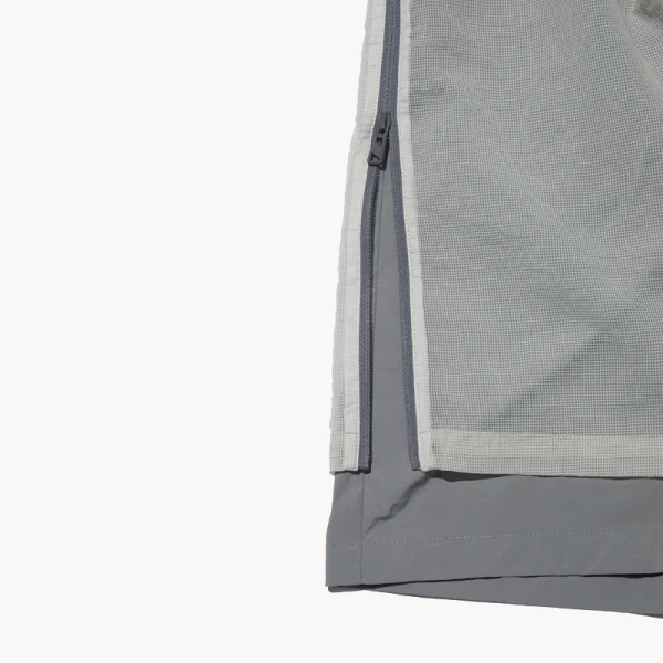 F/Ce. Mesh Layered Wide Short - Black