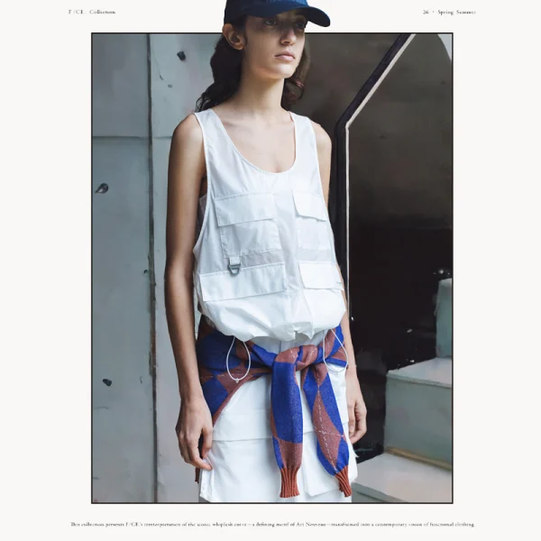 F Ce Pertex Tactical No-Sleeve Shirt – White