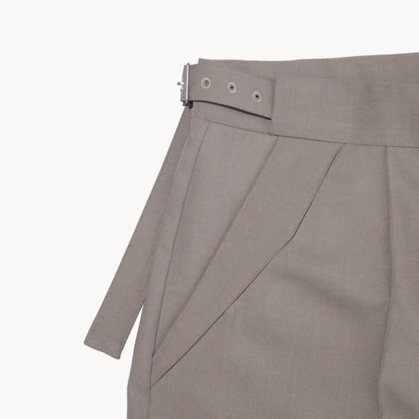 F Ce Twistpolyester Wide Shorts – Beige