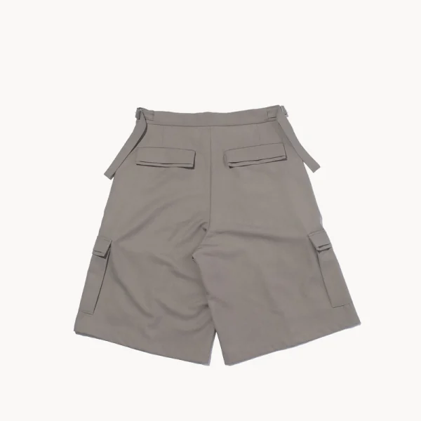 F Ce Twistpolyester Wide Shorts – Beige