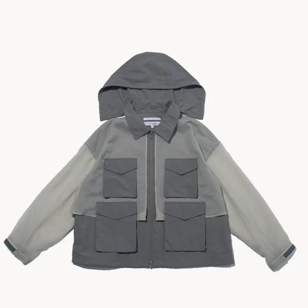 F/Ce. Mesh Layered Jacket - Gray