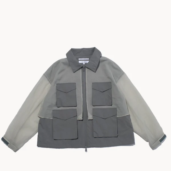 F/Ce. Mesh Layered Jacket - Gray