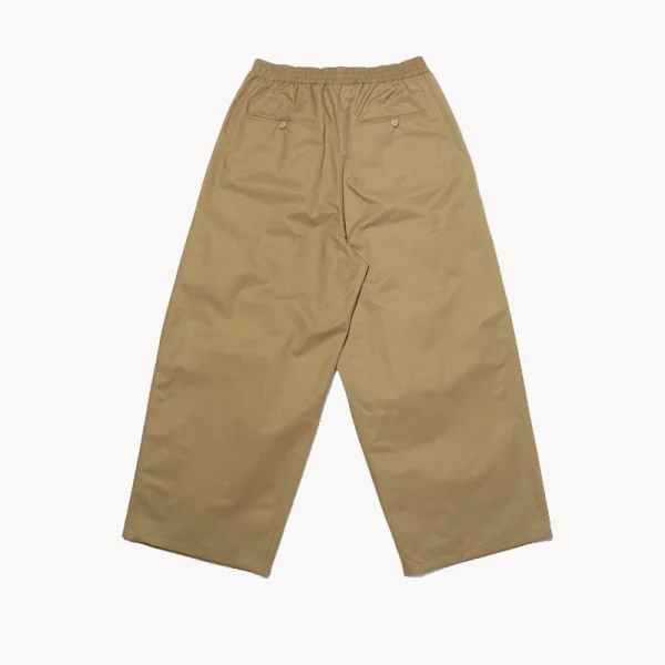 F/Ce. Tech Kersey Wide Drape Trouser - Beige