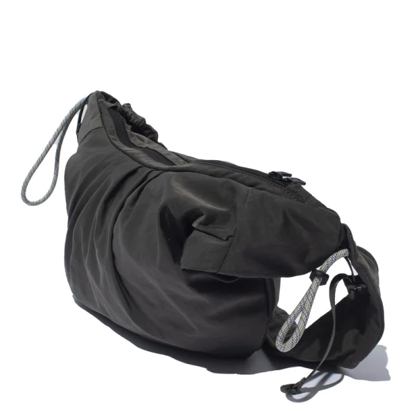 FCe Textured Twill Body Bag – Charcoal