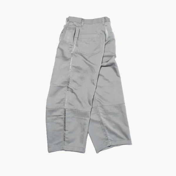 Two Tuck Wide Pants - Gray