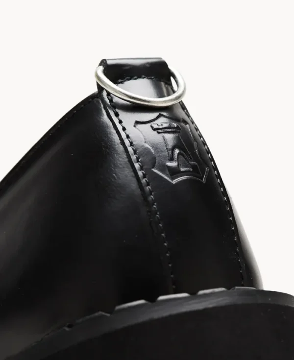 GEORGE COX YMC Bump-Toe Derby – Black