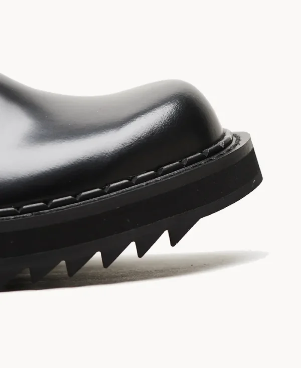 GEORGE COX YMC Bump-Toe Derby – Black