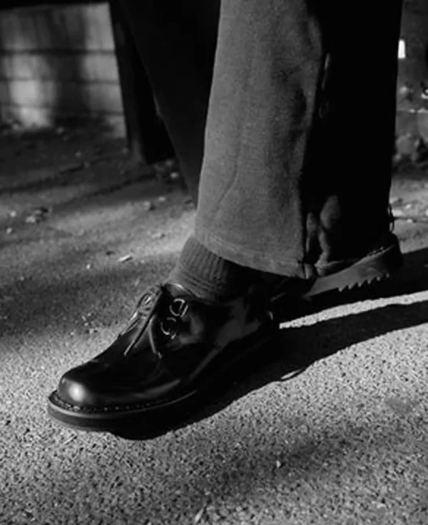 GEORGE COX YMC Bump-Toe Derby – Black