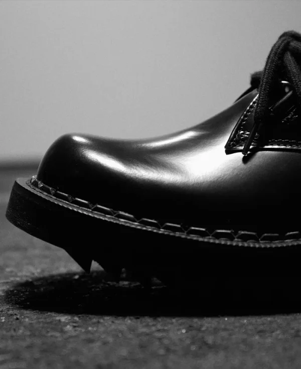 GEORGE COX YMC Bump-Toe Derby – Black