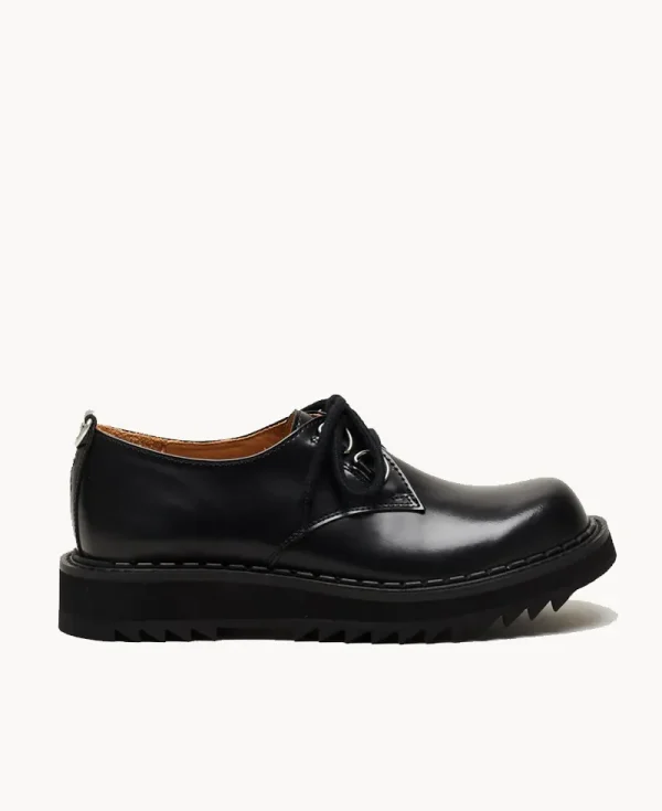 GEORGE COX YMC Bump-Toe Derby – Black