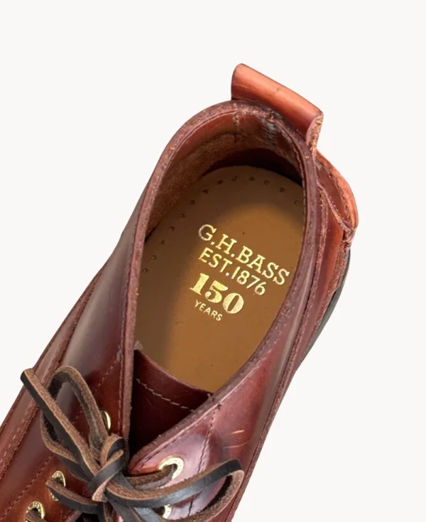 GH BASS Camp Moc Anniversary Ranger Pull Up Brown