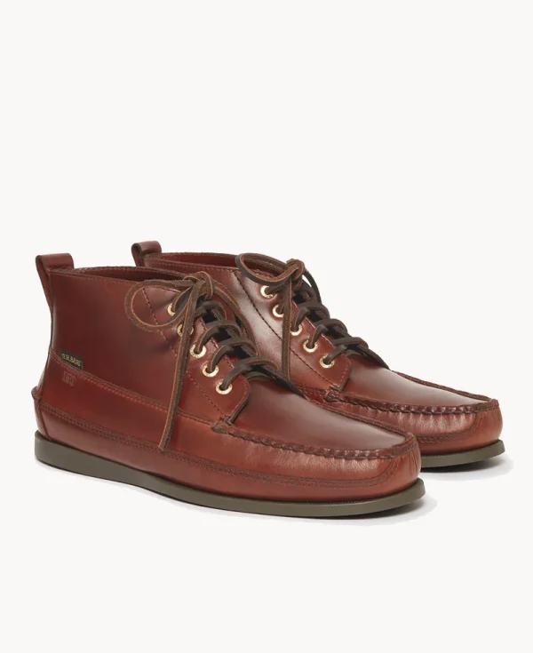 GH BASS Camp Moc Anniversary Ranger Pull-Up – Mid Brown