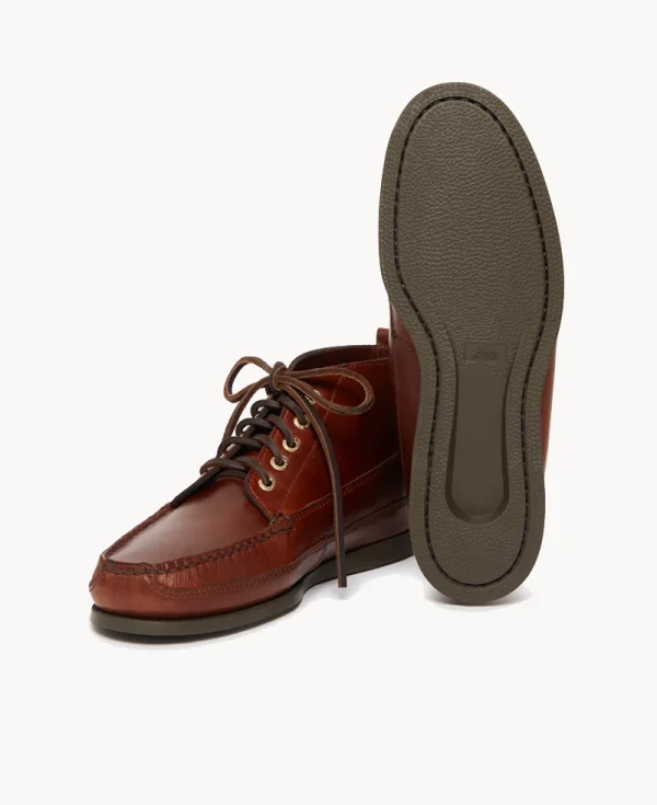 GH BASS Camp Moc Anniversary Ranger Pull-Up – Mid Brown