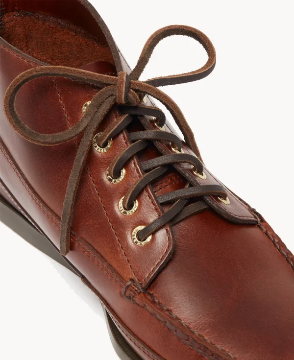 GH BASS Camp Moc Anniversary Ranger Pull-Up – Mid Brown