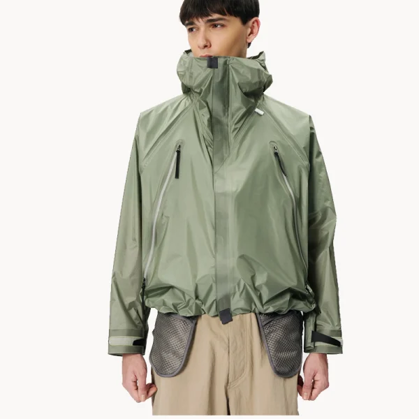 GOLDWIN 0 3L Triangulum Jacket – Black Iron