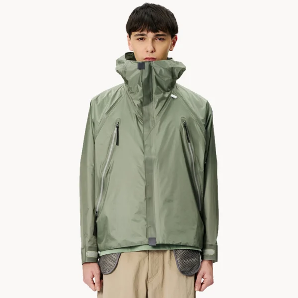 GOLDWIN 0 3L Triangulum Jacket – Black Iron