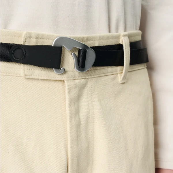 GOLDWIN 0 G-Buckle Belt – Ash Gray
