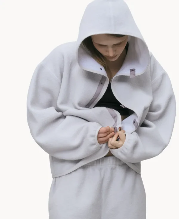 GOLDWIN 0 Wool Fleece Hoodie – Dark Lava