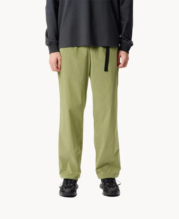 GOLDWIN Dope Dyed Rip-stop Pants Carbon Gray