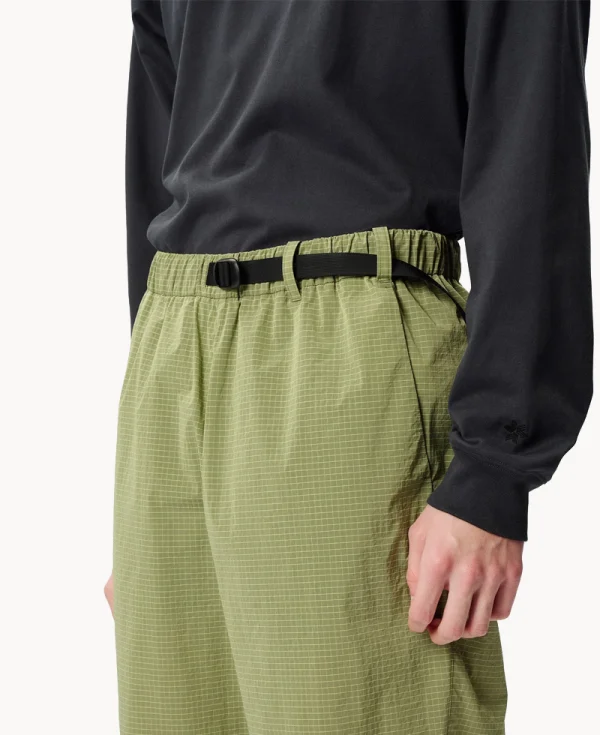 GOLDWIN Dope Dyed Rip-stop Pants Carbon Gray