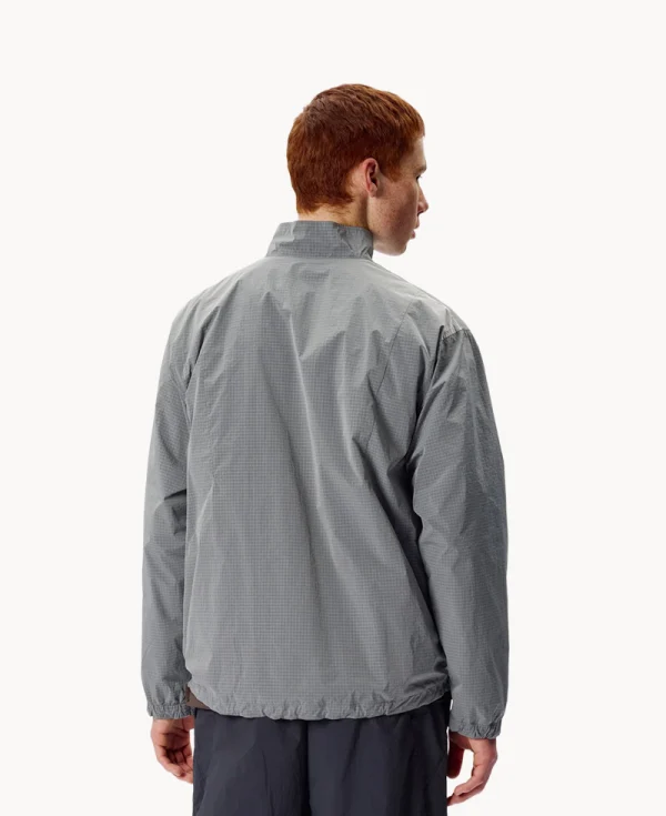 GOLDWIN Dope Dyed Rip-stop Wind Jacket Sleet Gray