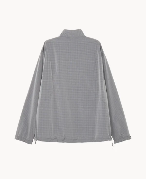 GOLDWIN Dope Dyed Rip-stop Wind Jacket Sleet Gray