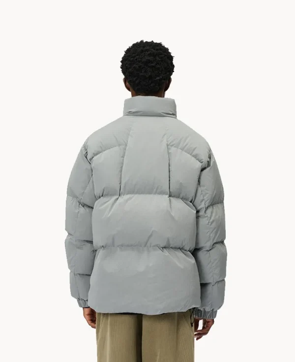GOLDWIN Dope Dyed Ripple Nylon Down Jacket – Dark Navy