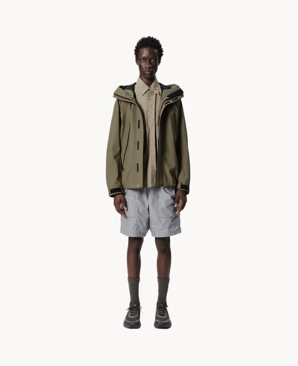 GOLDWIN Rip-stop Shorts Sleet Gray
