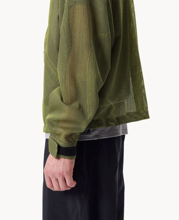 GOLDWIN Tonalith Mesh Hooded Jacket Black