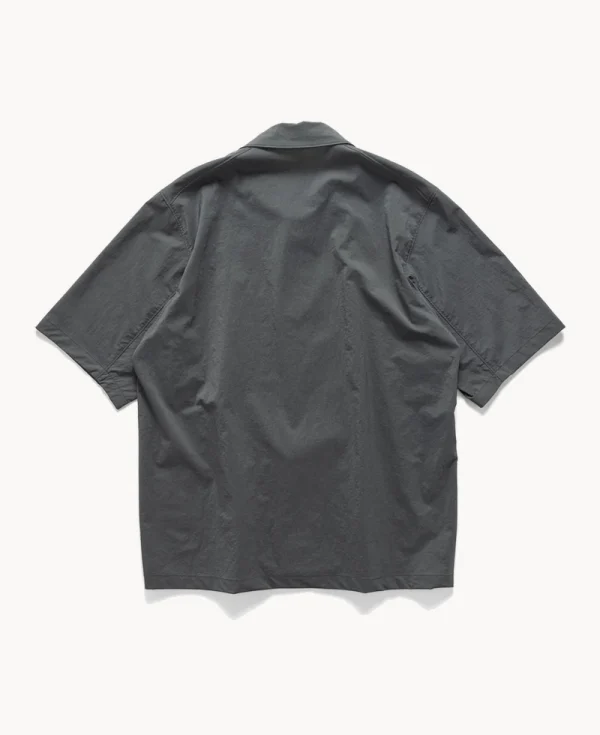 HAVEN - Alta Shirt – Graphite Nylon Taffeta