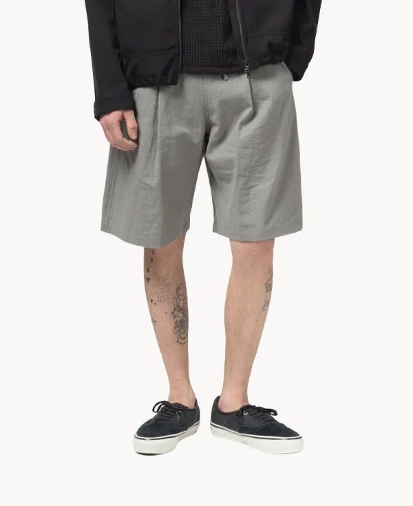 HAVEN - Atelier Short – Graphite Vintage Linen