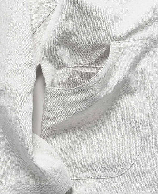 HAVEN - Graft Jacket – Ivory Linen Denim