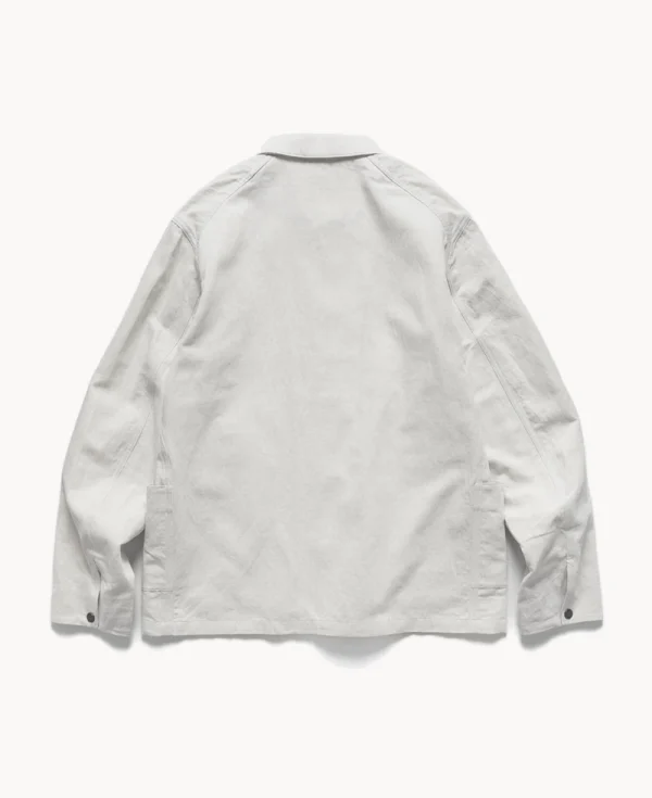 HAVEN - Graft Jacket – Ivory Linen Denim